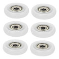 thumbnail image 6 of LITINKIMI 6Pcs Round Sliding Wardrobe Door Wheels for Cabinets Sliding Doors, 6 of 8