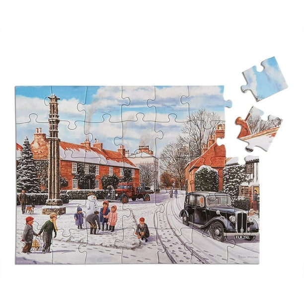 Relish 35 Piece Winter Snow Alzheimer's Jigsaw Puzzle Dementia