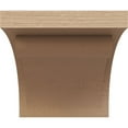 thumbnail image 2 of 12"W x 12"D x 12"H Wide Viola Rough Cedar Woodgrain TimberThane Corbel, Primed Tan, 2 of 6