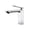 Chrome faucet, variant on Luxury Bathroom Faucets Basin Mixer Sink Faucet Gourmet Washbasin Taps Hot Cold Water Tap Square Tapware Brass Chrome Black -Modern Design