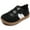 BLACK WHITET, variant on STQ KIDS Toddler Wide Toe Box Shoes: Barefoot Shoe Kids Walking Shoes Sneakers Non-Slip Zero Drop Toddler First Walking Shoe Comfortable Beigewhite Toddler 8
