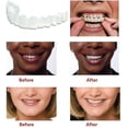 thumbnail image 5 of Carillas para dientes superiores e inferiores - 2 pares de aparatos de simulación, carillas dentales, sonrisa, dientes falsos, dientes imperfectos, blanqueamiento perfecto, dientes postizos, talla ú, 5 of 5