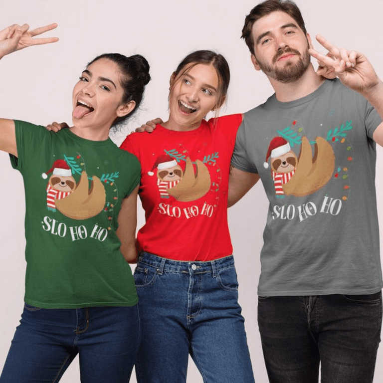 Sloth christmas pajamas Sloth pjs for women Sloth shirt