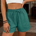 thumbnail image 6 of Women's Casual Summer Elastic Waist Comfy Shorts with Pockets, 6 of 7