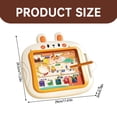thumbnail image 3 of XINC 2025 New Toys and Hobbies Rabbit Drawing Board Children's Art Toy Drawing Board Large Board With Bead Pattern Booklet With Pen Increases Attention And Improves Intelligence Education, 3 of 5