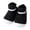 Black, variant on Lovskoo Baby Shoes Boys Girls First Walking Shoes Non Slip Soft Sole Sneakers Toddler Infant Babygirl Sock Shoes 15 Black