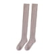 thumbnail image 4 of Par de medias largas de invierno de 50 cm, accesorios para disfraces, suaves y cómodos calentadores de piernas sobre la , calcetines altos para , Gris claro BLESIY Medias largas hasta la rodilla, 4 of 8