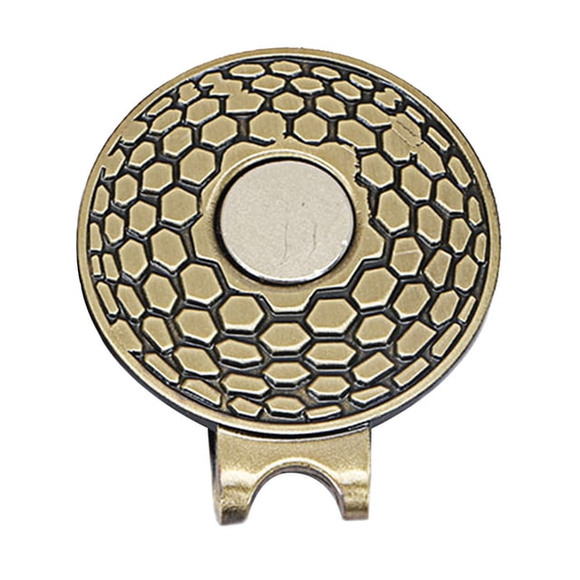 dor de extraíble de 20mm Clip de sombrero Cuadrícula shamjiam Marcador de pelota de golf