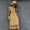 Yellow, variant on Summer Dresses for Women Maxi Dress V-Neck Tie Boho Dress