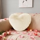 thumbnail image 1 of Cojín de poliéster, esencial para dormitorio, almohada de pelo sintético en forma de corazón, cojín de cintura para sofá, pelo largo, boda, alta gama, lindos cojines de regalo en forma de corazón, ese, 1 of 6