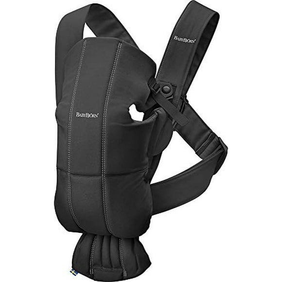 BABYBJÖRN Baby Carrier Mini, Cotton, Black