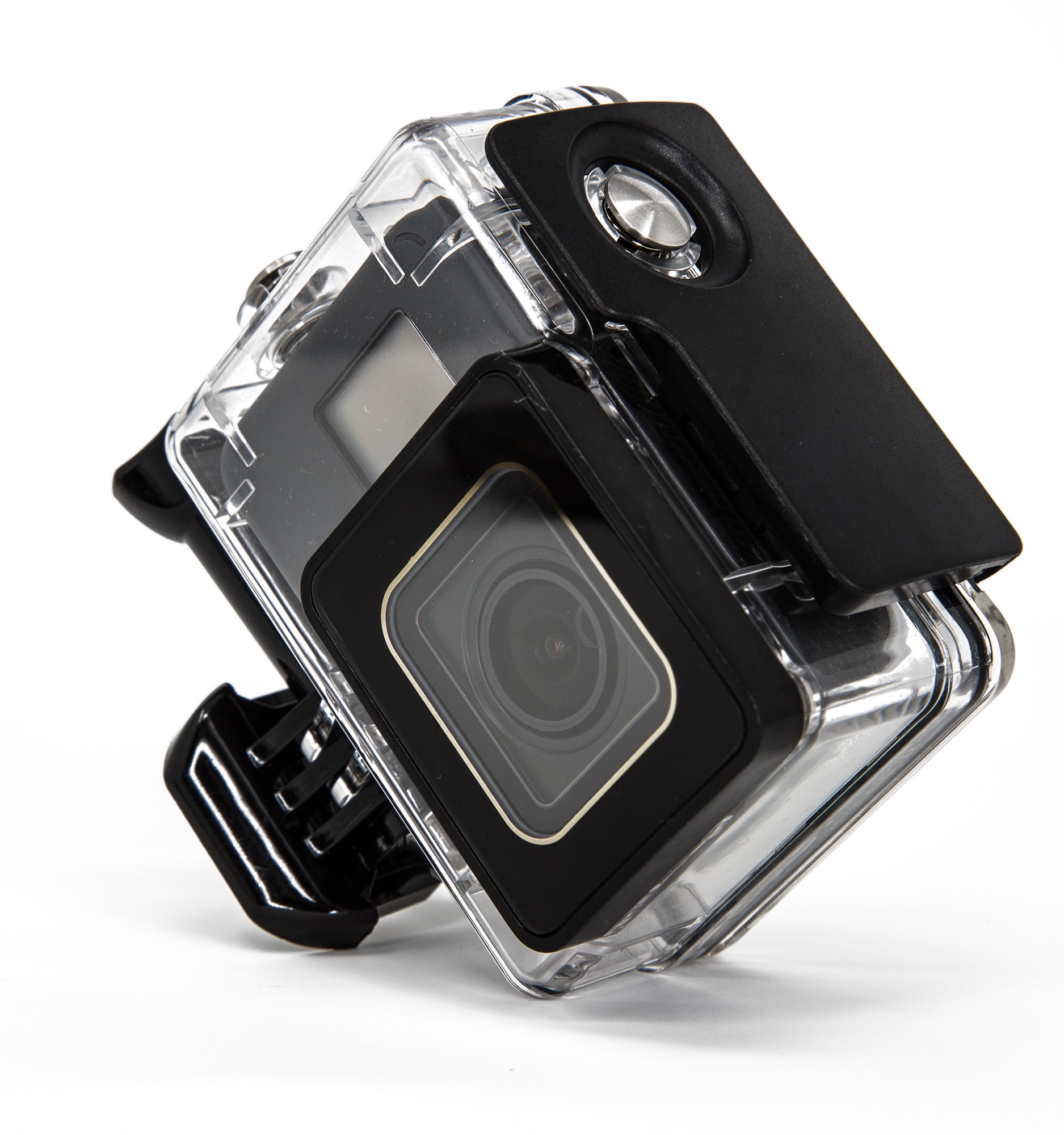 ST-214 Waterproof Protective Skeleton Housing Case with Bracket for GoPro HERO5 Session/GoPro HERO4 Session Durable 