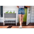 thumbnail image 2 of Vita Urbana 18" x 30" Raised Vinyl Sprout Farm, Slate Gray, VT17619, 2 of 10