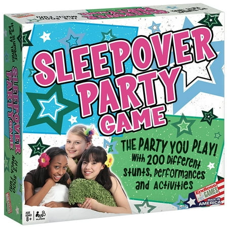Sleepover Slumber Party Game- Young Tween Teens Girlfriend Fun (Best Slumber Party Games)