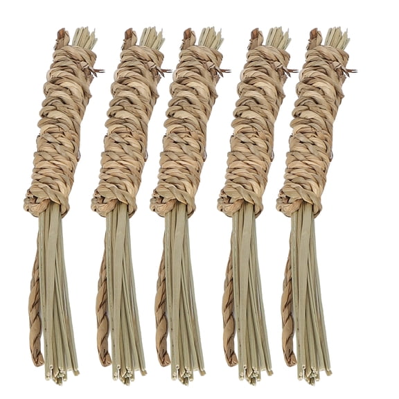 Seagrass Chew Sticks, Seagrass Twists Natural Organic Small Pet Chews Long-term Storage  For Small Animals For Teeth Grinding S Seagrass Chew Stick