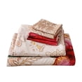 thumbnail image 2 of Dolce Mela DM722K Luxury Floral Bedding Duvet Cover Set, King Size - Orchid - 6 Piece, 2 of 6