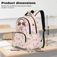 thumbnail image 6 of Garronmavis Sunglass Ice Cream Axolotl Girls Backpack Set, 17 Inch Kawaii Candy Theme School Daypack with Insulated Lunch Pack, Pen Pouch and Accessory Water Bottle Sleeve, 6 of 7