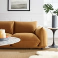 thumbnail image 7 of Modway Copious Performance Velvet Sofa in Cognac, 7 of 7