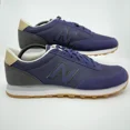 thumbnail image 1 of New Balance 501v1 Mens 11.5 11 1/2 D Casual Sneakers Navy Blue White Gum Shoes, 1 of 6