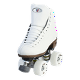 thumbnail image 1 of Riedell Quad Roller Skates - 120 Raven (White), 1 of 2
