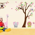thumbnail image 3 of Vinil Decorativo Infantil H&Jess Árbol Animalitos Selva, 3 of 3