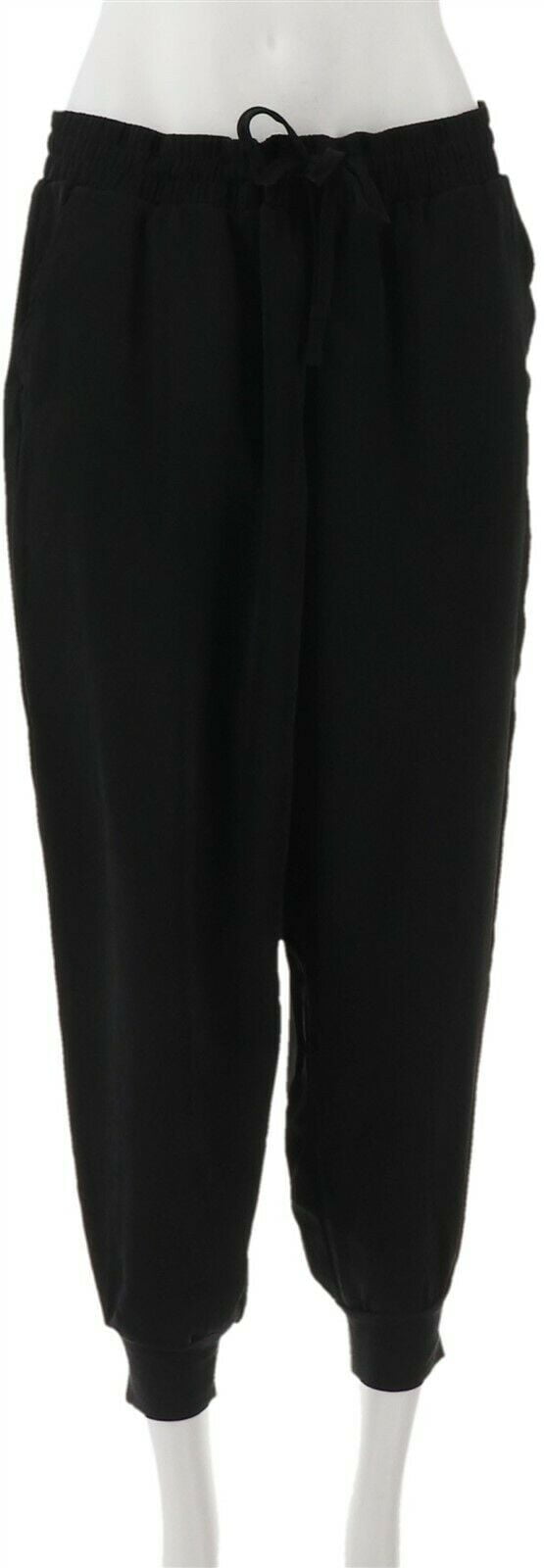 satin jogger pants womens