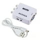 thumbnail image 1 of Convertidor de Audio y Video AV (RCA) una VGA, Soporta ResolucióN 1080P /720P, con Puerto de Entrada de Audio de AUDIO de 3,5 Mm, para STB TV PC, 1 of 5