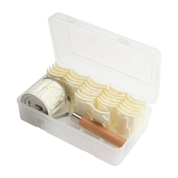 Rolling Cookie Cutter DIY Reemplazos duraderos Herramienta manual Relieve Muere Multifuncional Gadget para hornear para Pan Cake