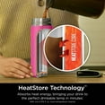 thumbnail image 3 of Ninja Sip Perfect 16oz Stainless Steel Travel Mug, Leak Proof Lid, Dishwasher Safe, Fuchsia Pink, 3 of 8