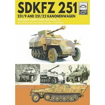 Landcraft: Sdkfz 251 - 251/9 and 251/22 Kanonenwagen: German Army and Waffen-SS Western and Eastern Fronts, 1944-1945 (Paperback)