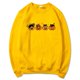thumbnail image 1 of Sudadera con capucha con estampado de gato negro y calabaza, camiseta de manga larga Unisex, 1 of 4