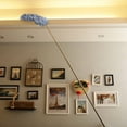 thumbnail image 5 of Microfiber Duster with Extension Pole, 1 Pc Extendable Duster with Bendable Head for Cleaning High Ceiling Fan, Interior Roof, Cobweb, Gap Dust Wet or Dry, 16.14"-34.65", Dark Gray, 5 of 7