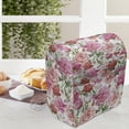 thumbnail image 3 of Watercolor Flower Stand Mixer Cover, Victorian Floral Pattern Painting Style Print with Peonies Roses, Kitchen Appliance Organizer Bag Cover with Pockets, 5 Quarts, White Pink Blush, by Ambesonne, 3 of 4