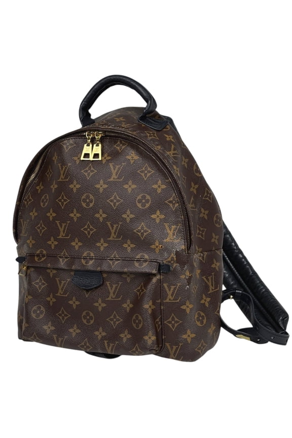 Pre-Owned Louis Vuitton Palm Springs Backpack MM Daypack Monogram Brown M41561 Women's (Fair)