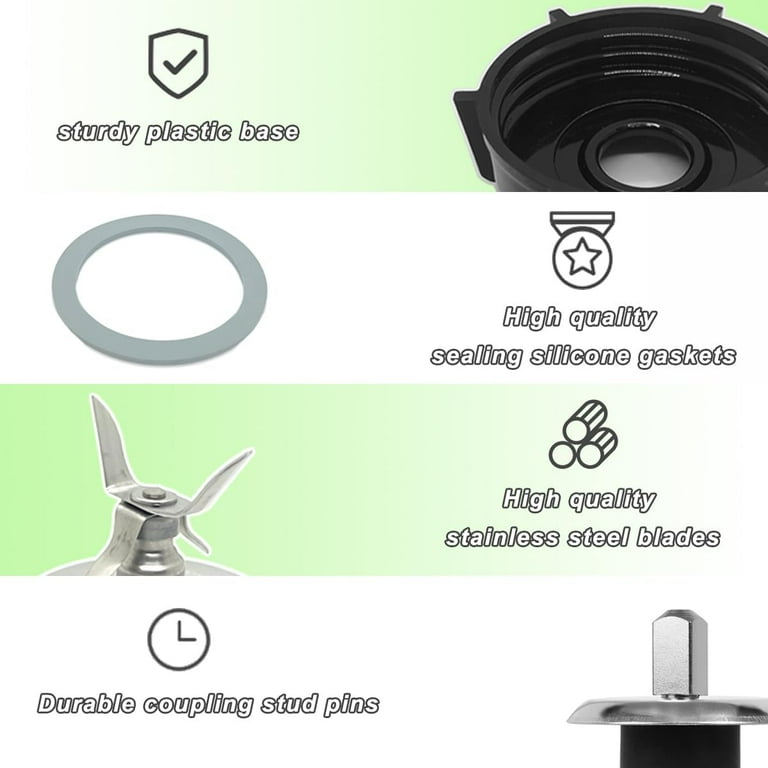 Kit De Couplage Pour Mixeur Oster – 2 Pièces – Goujon De Remplacement – Compatible Osterizer