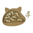 thumbnail image 2 of Juegos de rompecabezas de madera, juguetes Montessori, juguetes educativos de aprendizaje temprano, rompecabezas de juguete, para mayores de 4 años, gato acrobático CUTICAT Rompecabezas Montessori, 2 of 8