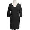 Women's Plus Knit Drop-Waist Dress