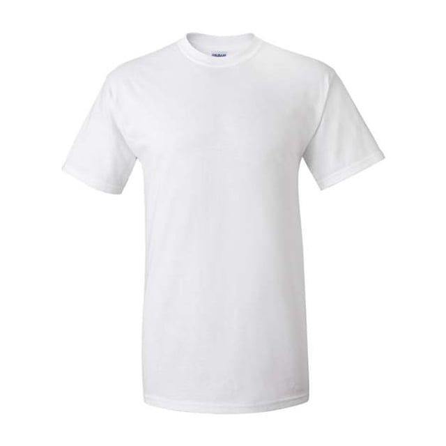 Camiseta Gildan Ultra Cotton 100% algodón blanca pequeña 2000