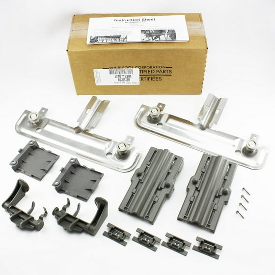 Kitchenaid Dishwasher Heavy Duty Upper Rack Adjuster Kit-(2 Pack) Top