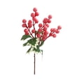 thumbnail image 2 of ABPWLY Bouquet de Fruits Rouges en Forme de Baies, Ornements de Salon, Décorations de Noël, Décoration de Chambre, 2 of 6