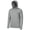Ash Grey/Dark Grey Logo, variant on UPF 50+ Men’s UV Sun Protection Long Sleeve Performance Fishing Hoodie Hooded Shirts