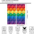 thumbnail image 2 of Kids Building Blocks Toy Curtains, Color Constructor Geometric Blocks Abstract Contour Colorful Plastic Brick Print Window Treatments Drapes for Bedroom Living Room Set 2 Panels,55x63 Inches, 2 of 8