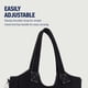 thumbnail image 4 of Bolso tipo cartera True Religion para mujer, poliéster y algodón, color negro, 4 of 7