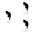 thumbnail image 1 of Youkk Light Switch Sticker Cartoon Animal Panel Decals Self-adhesive Decoration 3Set, 1 of 6