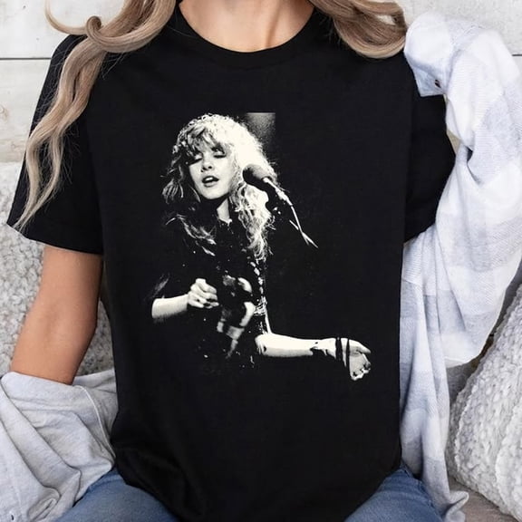 Stevie Nicks Shirt Vintage Concert Rock Music 90s Bootleg Style T-shirt Sizes S-5XL