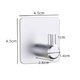 thumbnail image 4 of Ganchos Para Toallas Ganchos para colgar toallas de cocina sin perforaciones Soporte de baño montado en la pared (Plata) Wdftyju Libre de BPA, 4 of 4