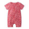 thumbnail image 4 of Odeerbi Clearance Toddler Baby Boys Girls Cute Cartoon Animal Pattern Short Sleeve Double Zipper Romper Jumpsuit, 4 of 9