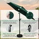 thumbnail image 5 of Sombrilla de patio exterior Simple Deluxe de 9 pies, 2 unidades, color verde, 5 of 7