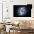 thumbnail image 5 of Elephant Stock Cat's Eye Nebula Wall Art - Horizontal Canvas Wall Art - Living Room Wall Decor - Astronomy & Space Canvas - Black And Blue Decor By Nasa - 48" x 32", 5 of 8