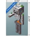 thumbnail image 3 of Minecraft - Skeleton Tundra Wall Poster with Push Pins, 14.725" x 22.375", 3 of 3